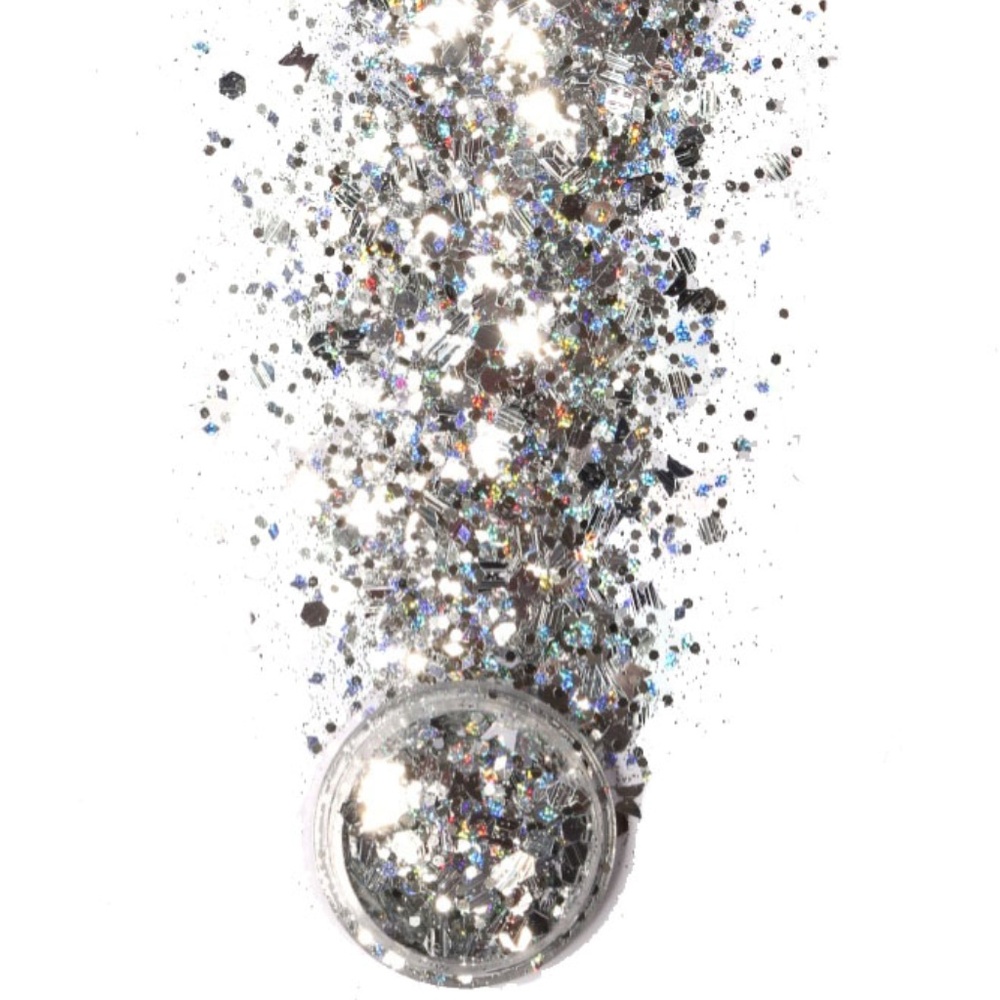 Silver Holographic Glitter Cosmetic Glitter